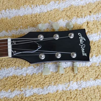 Aria Pro II SG Double Cut DiMarzio PU Antique Brown image 11