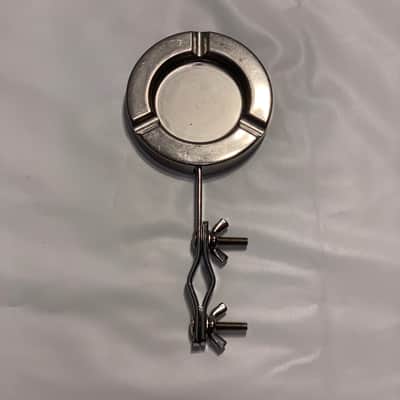 Gibraltar Mountable Ashtray and Mountable Drink Holder  Red/Silver 90's image 8