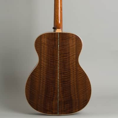 Circle Strings  A-1 10 String Acoustic Flat Top Guitar (2018), ser. #119, original molded white plastic hard shell case. image 2