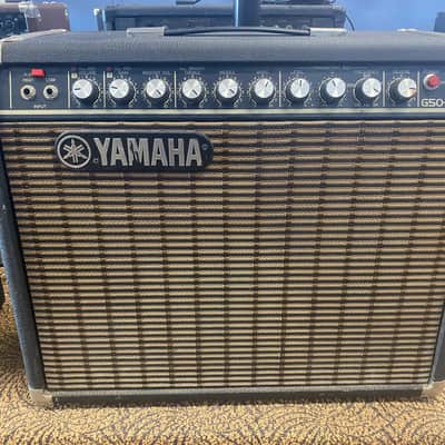Yamaha G50-112II 2-Channel 50-Watt 1x12" Guitar Combo 1980 - 1985 - Black