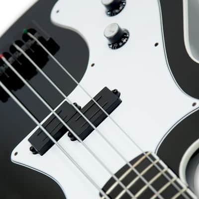 First Act Custom Shop Tugger Black/White (Rickenbacker / Mosrite) image 6