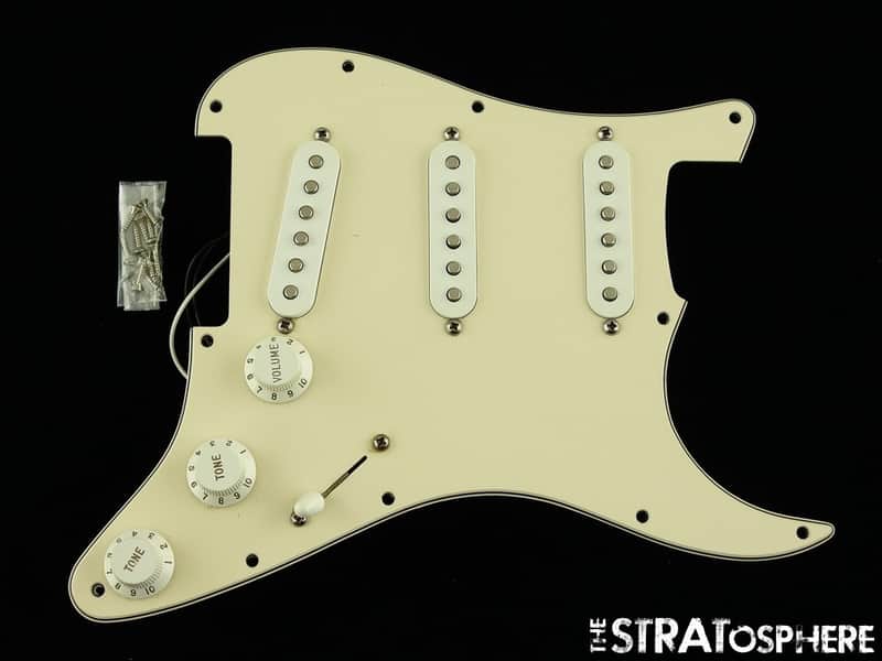 USED Fender 2002 MIM Standard Strat LOADED PICKGUARD Guitar Parts image 1