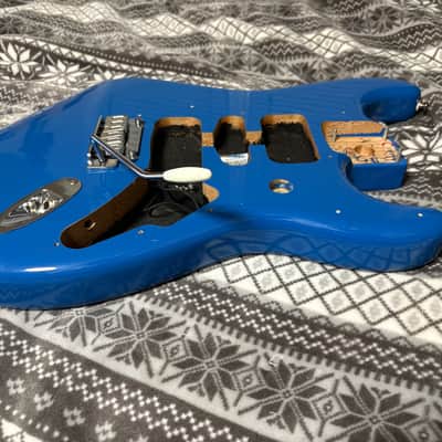 Fender Player II Modified Strat BODY + HARDWARE Alder Electric Blue image 6