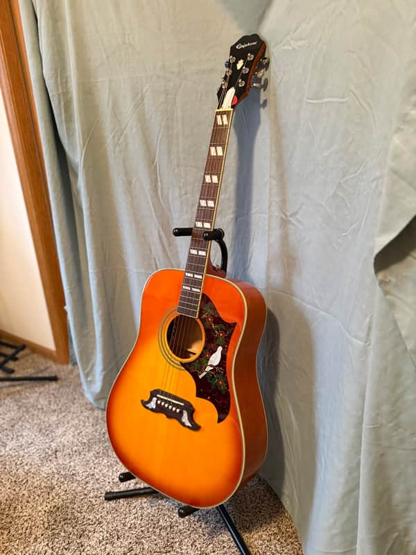 Epiphone Dove pro 2013 - Violin burst image 1
