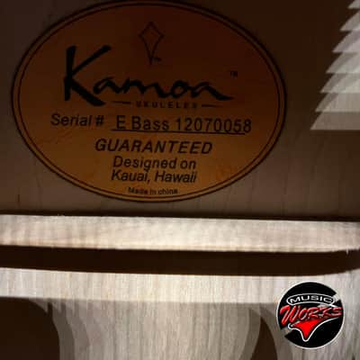 Kamoa Uku Bass E3 E Repaired Top image 6