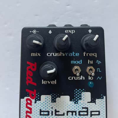 Red Panda Bitmap V1 Bitcrusher Bit Map Modulation Guitar / Bass Effect Pedal image 2