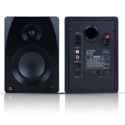 ARTESIA M-200 STUDIO MONITORS (PAIR) 4" ACTIVE 30 WATTS image 3