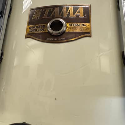 14” x 8” Tama AW458 14-ply Artwood Snare - Piano White image 3