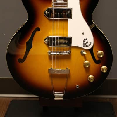 Epiphone Casino Hollowbody Electric Guitar Vintage Sunburst image 2