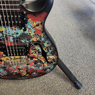 New 2026 PRS SE Limited Edition Ed Sheeran Signature Hollowbody I Piezo Baritone Electric Guitar - Cosmic Splash with SE Gigbag image 3