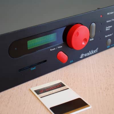 Waldorf Microwave Rackmount Wavetable Synthesizer 1989