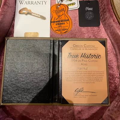 GIBSON 1954 Les Paul Custom Aged True Historic 2016 image 15