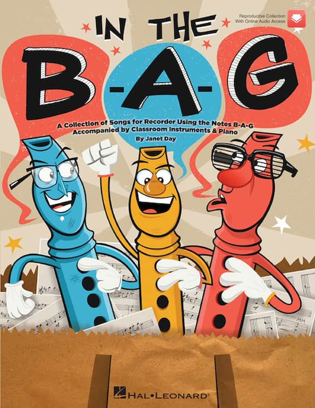 In the B-A-G - Collection of Songs for Recorder Using the Notes B-A-G, A Bild 1