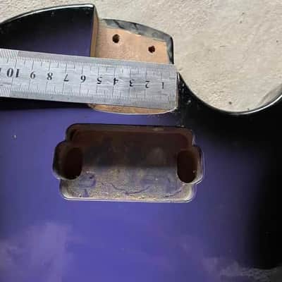 Single Cut Purple Burst Guitar Basswood Body image 2