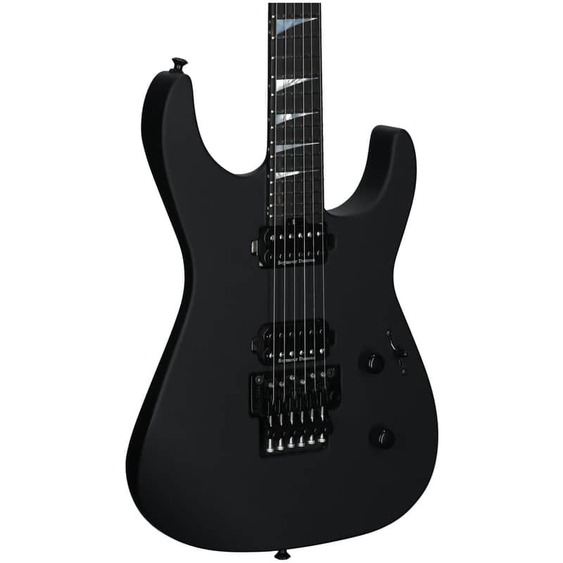 Jackson American Soloist SL2 DX Electric Guitar (with Case), Satin Black image 1