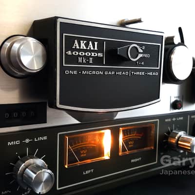 Akai 4000-DS MK II 3-Headed Reel-To-Reel Stereo Tape Deck 4000 DS MK II Japan 1977 image 11