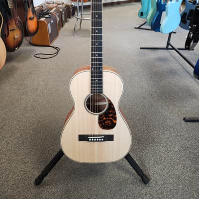 New Larrivee P-03E Parlor Acoustic Guitar - Natural Satin with Pickup and Hardshell Case image 2