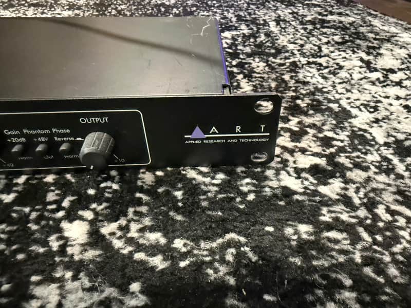 ART Dual MP Two Channel Microphone Preamp - Black | Reverb