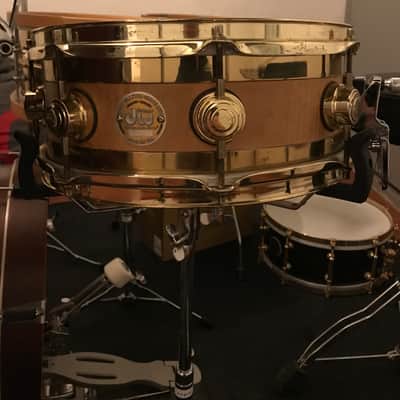 DW Snare drum Edge 13"x5,5" 1998 - Gold image 17