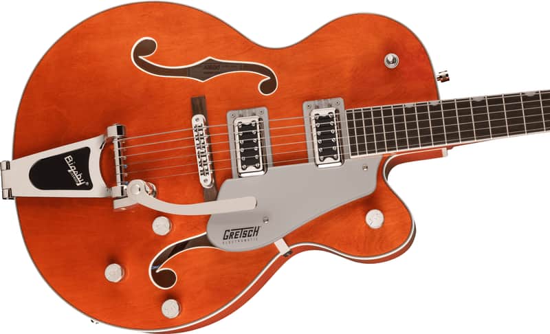 2026 Gretsch G5420T Electromatic Classic Hollow Body Single-Cut with Bigsby Laurel Fingerboard Orange Stain image 1