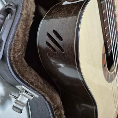 MADE TO ORDER Classical Guitar 7 strings Full Solid Woods Brazil Handmade Zorrer - French polish image 14