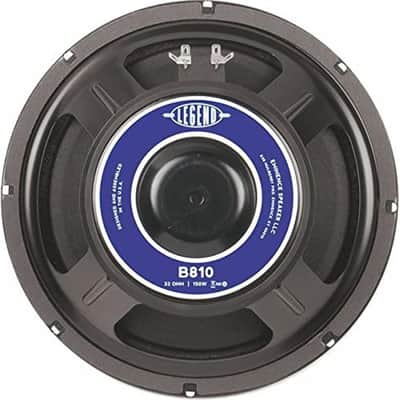 Eminence Speakers Legend B810 10 150W Bass Guitar Speaker Driver, 32 Ohm image 1