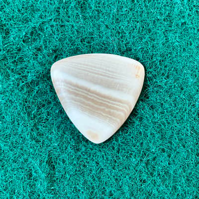 Seashell guitar pick-2.3mm, Triangle profile… by BeachSidePicks image 2