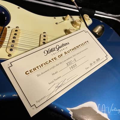 Xotic S-Style Electric Guitar XSC-2 in Lake Placid Blue #1602 image 17