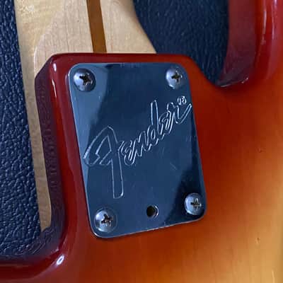 1983 Fender USA Precision Bass - Sienna Sunburst - Only 8.1lbs! Hardshell Case - From Our Vault! image 10