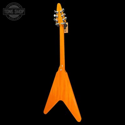 Used 2022 Gibson Flying V Natural w/Case TFW3879 image 5