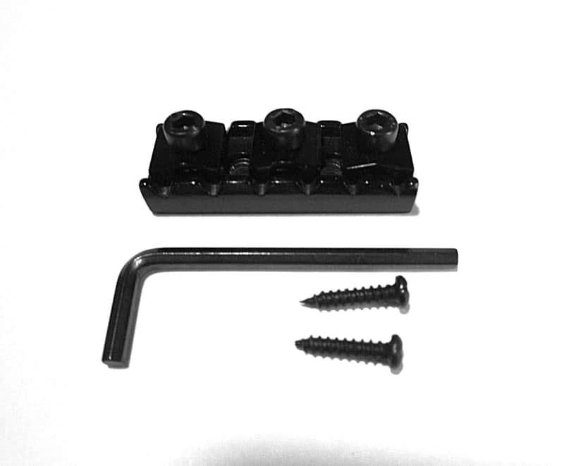Floyd Rose Jackson® BH43 R3/12-Radius Top Mount for Floyd Rose Locking Nut System - L1 Black image 1