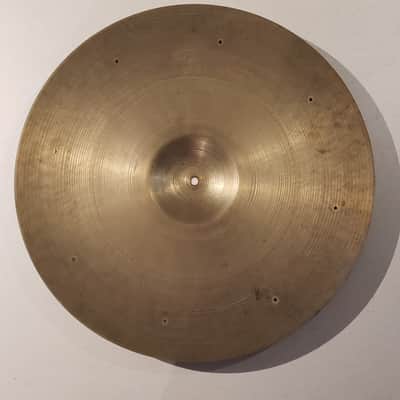 Zildjian 21" Cymbal 1950's large stamp Hollow Block (1954-1957) - Brass image 1