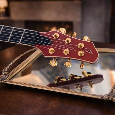 Jericho Guitars Elite Satin Red Standard 25.75" 2026 - Satin image 2