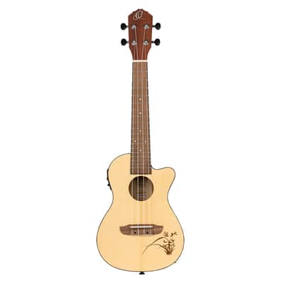 Ortega Bonfire Series Concert Acoustic-Electric Ukulele image 2
