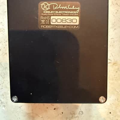 Keeley Synth 1 Reverse Attack Fuzz Wave Generator 2019 - Limited Edition Blackout image 2