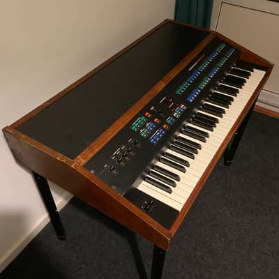 Rhodes Chroma 64-Key 16-Voice Polyphonic Analog Synthesizer 1982 - 1984 - Black w/ Wood Sides image 17