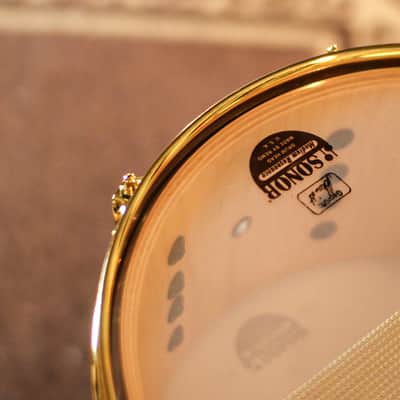 Sonor 13x7 Artist Maple Amboina High Gloss Snare Drum image 7