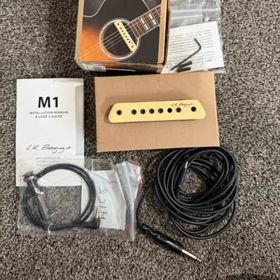 LR Baggs M1 Passive Soundhole Pickup 2010s - White image 3