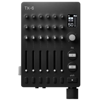 Teenage Engineering TX-6 Ultra-Portable Pro Mixer and Audio Interface - Black image 1