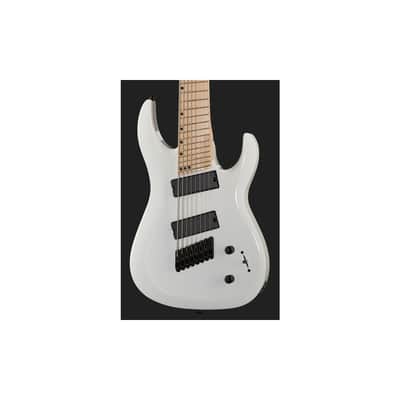 Harley Benton R-458MN Fanfret WH White image 4
