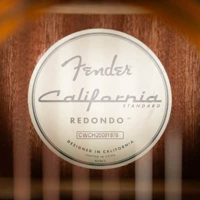 Fender California Standard Redondo Acoustic Guitar - 3-Color Sunbrst image 13