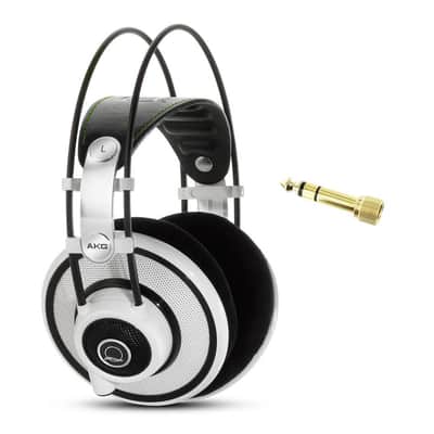AKG Q701 White Quincy Jones Reference-Class Premium Headphones image 2
