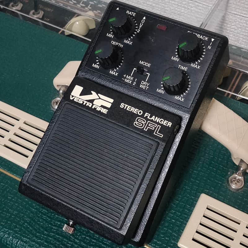 Vesta Fire SFL Stereo Flanger 1980s MIJ Made in Japan Vestax