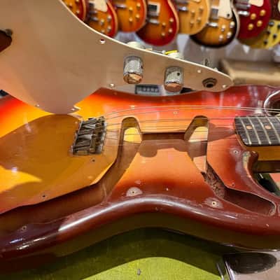 1963 Fender Musicmaster Sunburst image 11