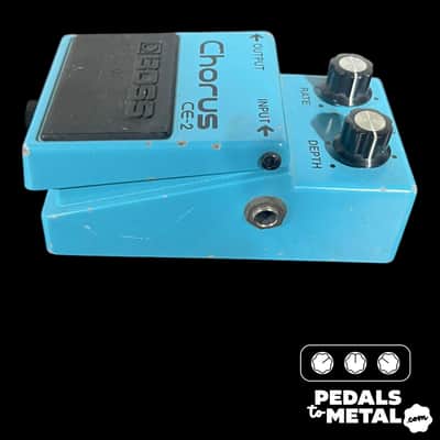 Boss CE-2 Chorus (Black or Green Label) 1988 - 1992 - Blue X14967 image 5