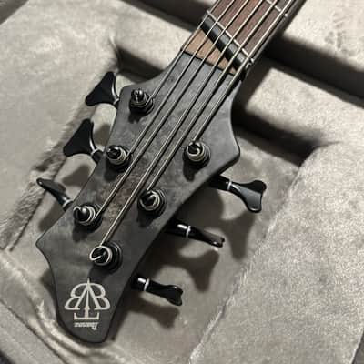 Ibanez BTB806MS-TGF Bass Workshop 2022 - Present - Transparent Gray Flat image 4