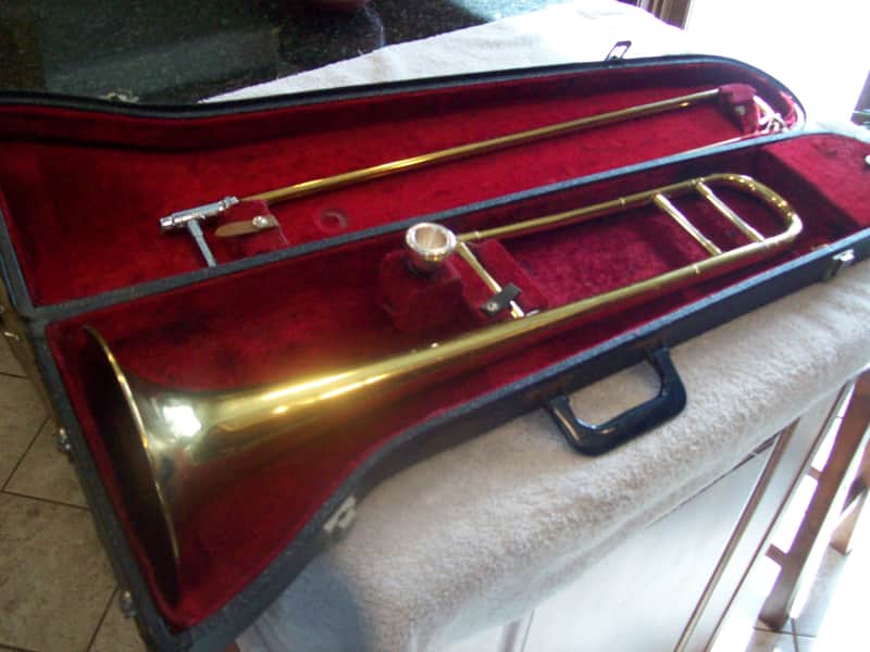 Bundy Vintage trombone made by Selmer in the USA  brass 1960 image 1