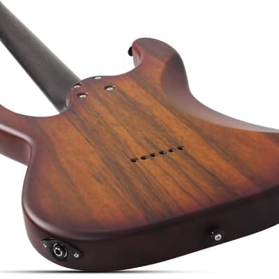 Schecter Sun Valley Super Shredder Exotic HT Ziricote Natural Satin image 5