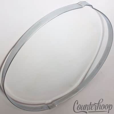 *Gretsch 14" Straight Stick-Chopper Chrome Snare Drum Resonant Rim/Hoop RB USA* image 2
