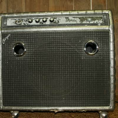 Vintage Kustom Charger 200 Watt Guitar Amp Padded Silver image 6